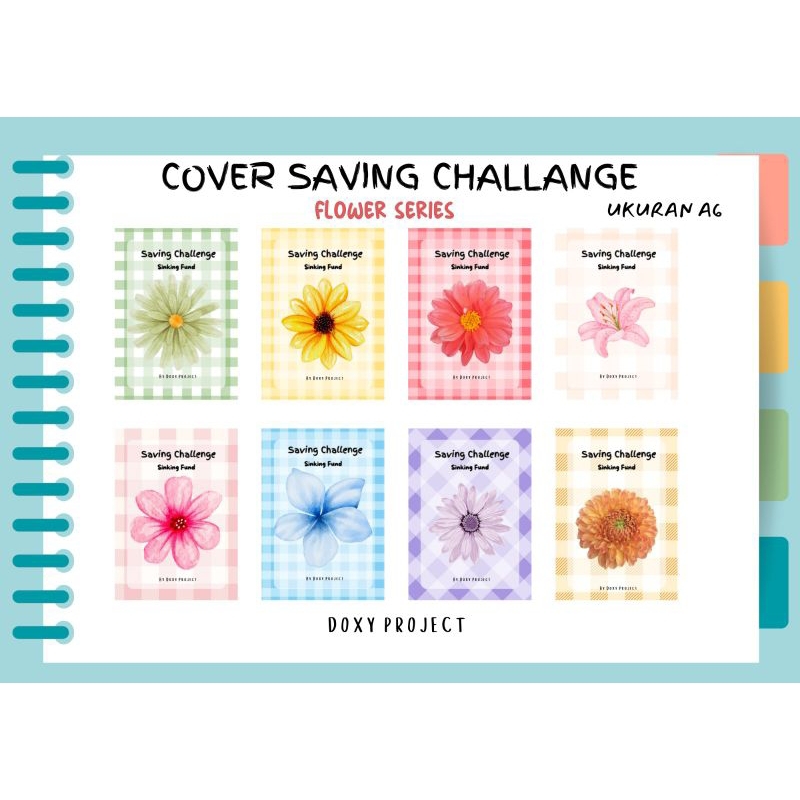 

Saving Challenge Cover Fund Flower Series