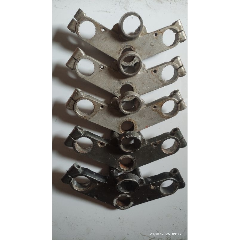 SEGITIGA T SHOCK SKOK SHOCKBREAKER ATAS BAWAH KAWASAKI NINJA R NEW OLD  NINJA RR KRR KSR ORIGINAL LE