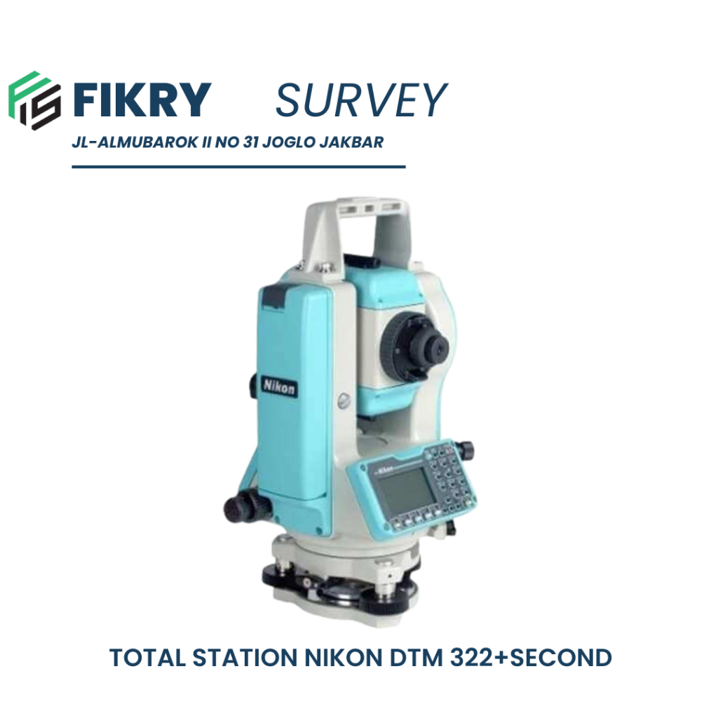total station Nikon DTM 322+2 second