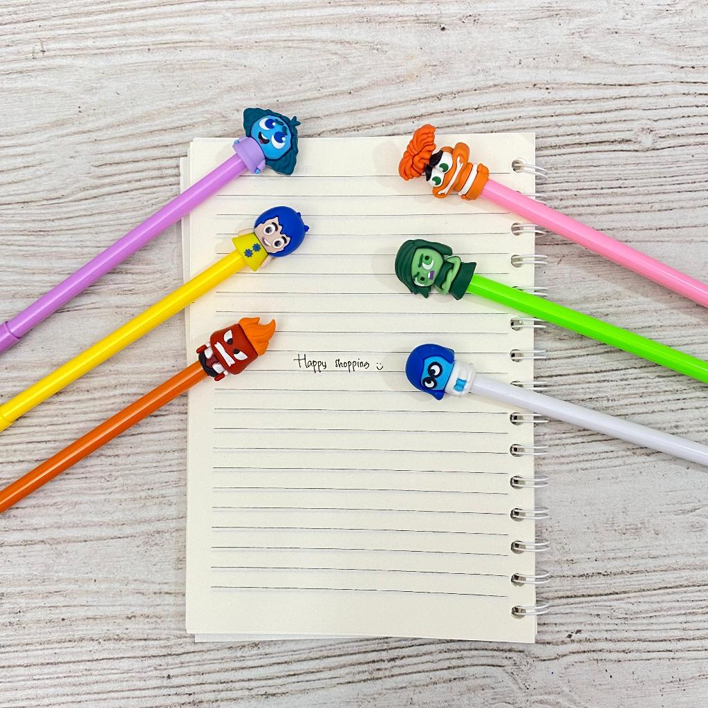 

4 8 12 Pcs Pulpen Gel Tinta Hitam / Bolpen Karkater Inside Out Perlengkapan Alat Tulis Sekolah Kantor Harga Satuan Bisa cod Tersedia Banyak Varian Bisa Cod