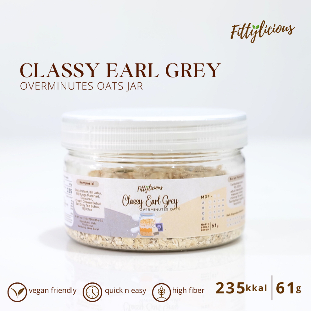 

Ay00! Fittylicious DIY Overminutes Oats / Oatmeal / Sereal Oat BUY 4 GET 1 FREE / Overnight Oats /