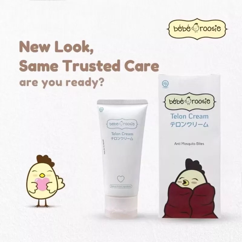 Bebe Roosie Telon Cream / Krim Minyak Telon Bebe Roosie