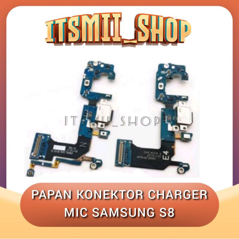 FLEXIBEL BOARD PAPAN SAMSUNG S8 G950F KONEKTOR CAS CHARGER MIC