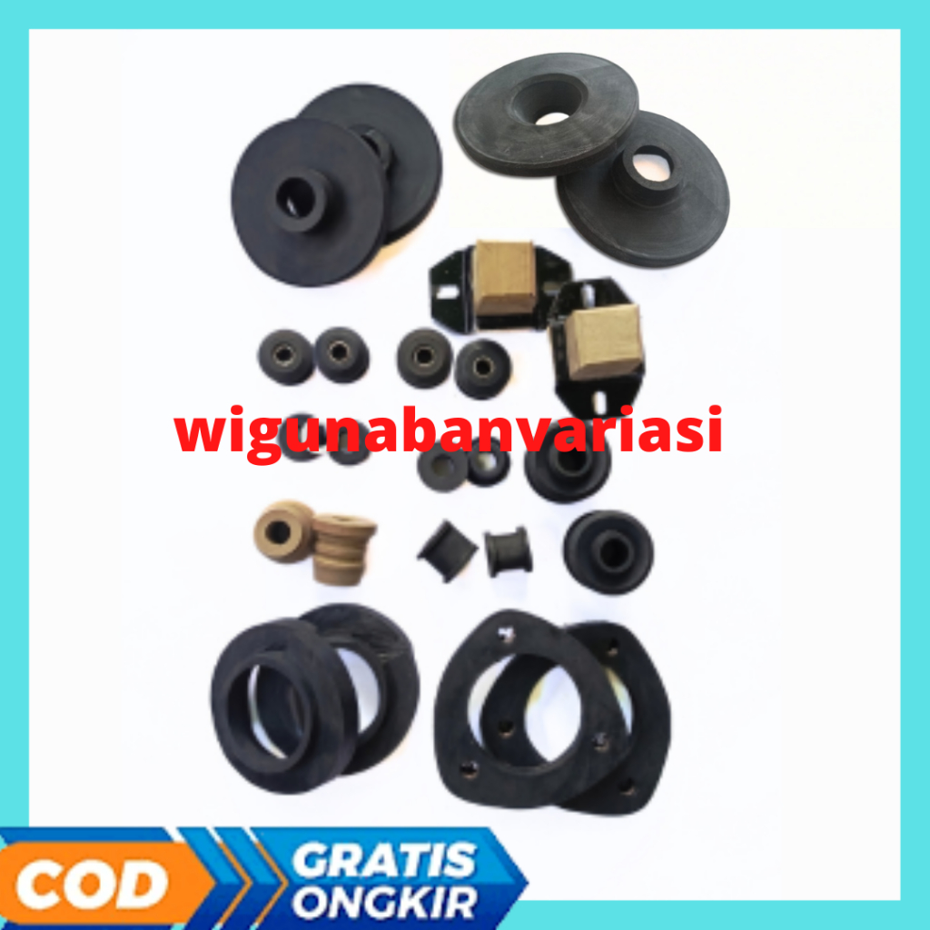 Karet Kaki-Kaki Mobil Modifikasi Avanza Xenia Terios Rush  Bagian Depan Belakang 1 cm