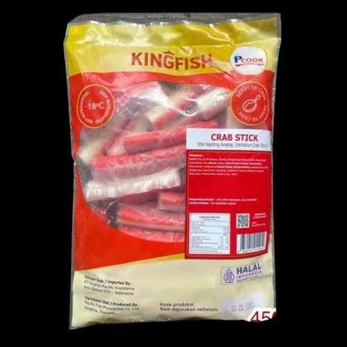 

KINGFISH Crab Stick 450 Gram - Olahan ikan