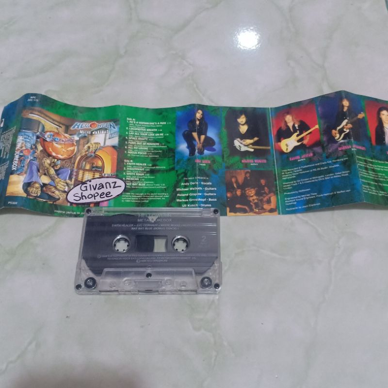 kaset pita HELLOWEEN - metal jukebox