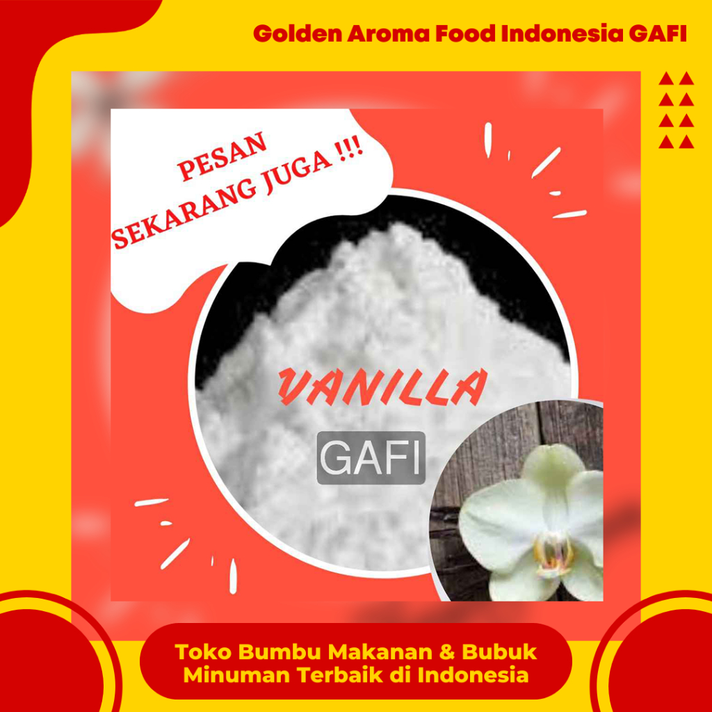 

Bumbu Tabur Manis Rasa Vanilla 1 Kg Murah Enak Lezat Bubuk Tabur Vanila 1 Kg Golden Aroma