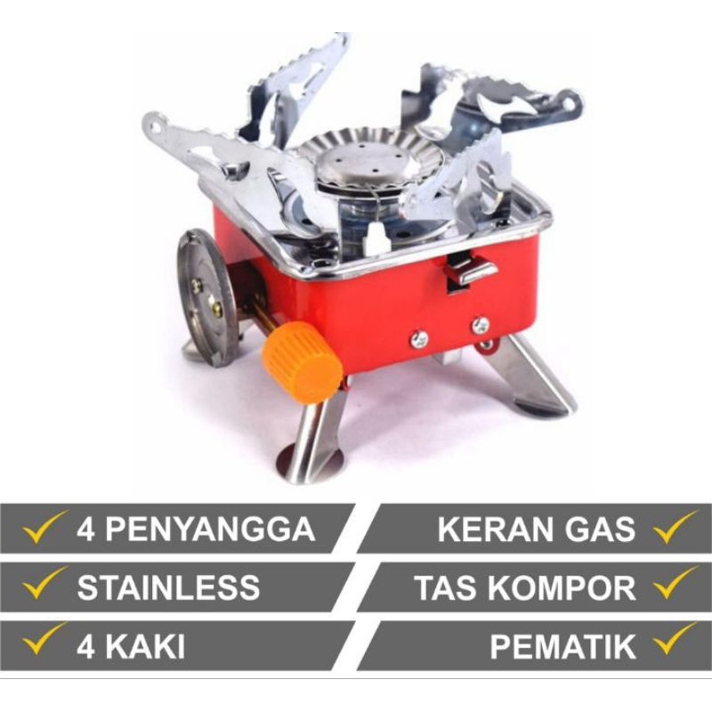 KOMPOR CAMPING PORTABLE / KOMPOR CAMPING MINI