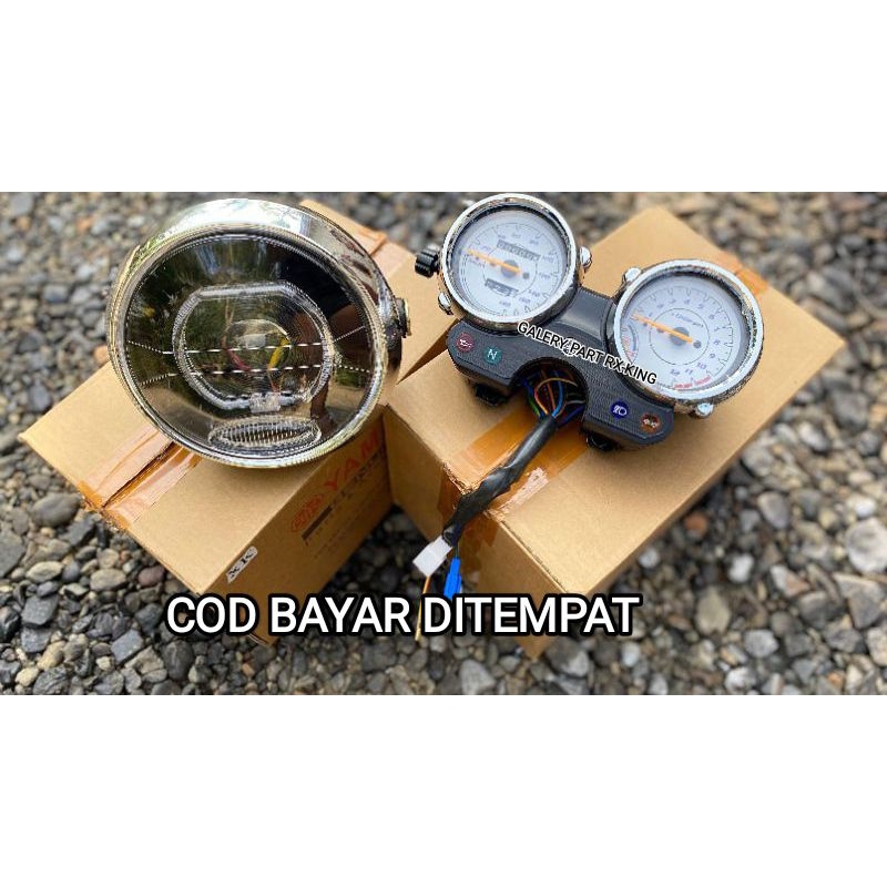 Lampu Biled Bulat Rx king peredam fulset spedometer