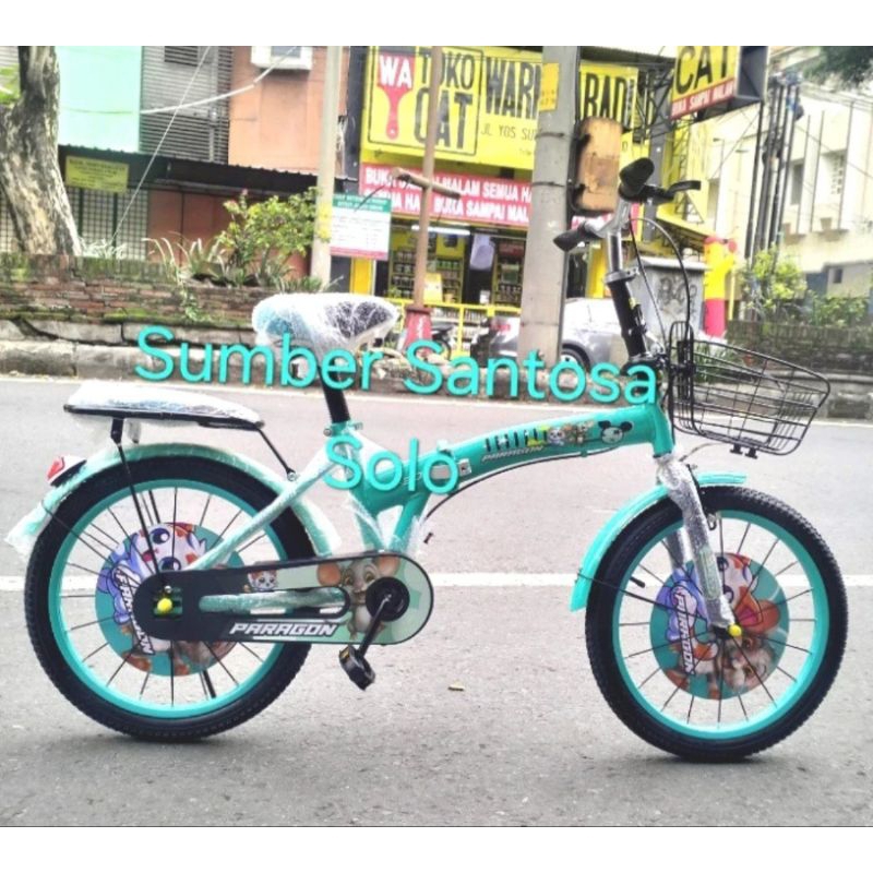 SEPEDA LIPAT ANAK PARAGON 18 INCH TOSCA STIR ALLOY