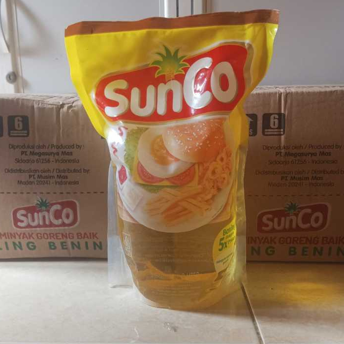 

SunCo Minyak Goreng Baik 2 Liter Kartonan 1 Dus isi 6 pcs