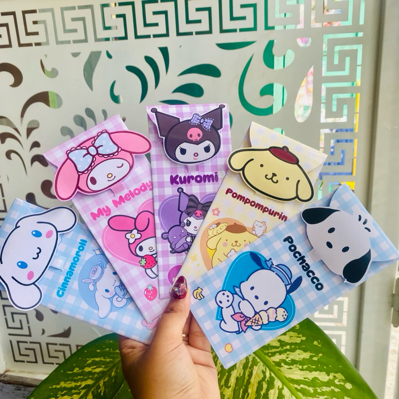 

Amplop Jumbo Karakter Sanrio & Labubu - amplop lebaran amplop natal amplop imlek 2025