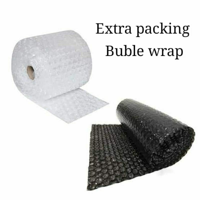 

EXTRA PACKING BUBBLE WRAP PAKING TAMBAHAN