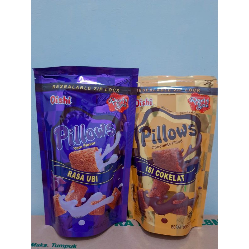 

Pillow 100gr coklat & ubi