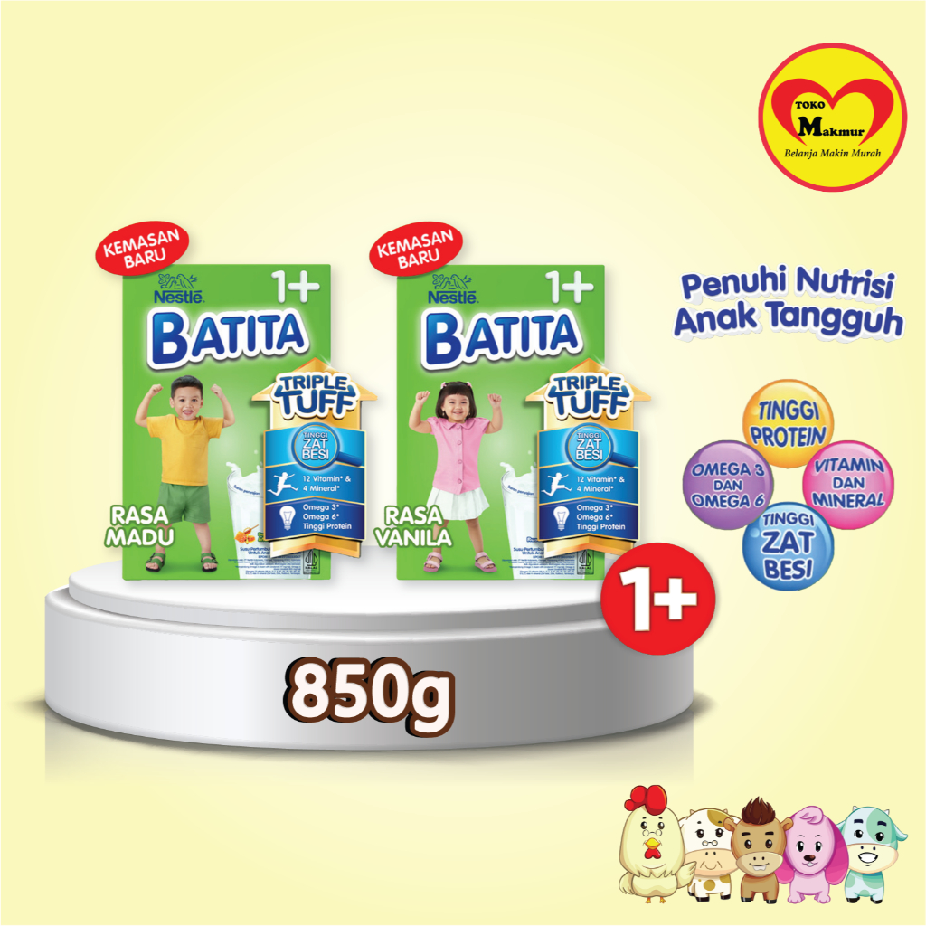 

Batita 1+ Vanila / Madu 850Gr / Toko Makmur Gresik