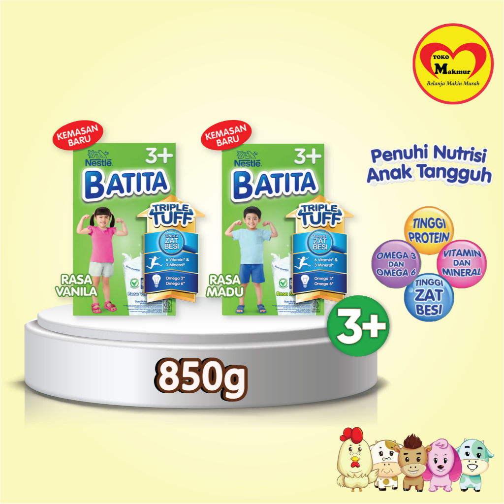 

Batita 3+ Vanila / Madu 850gr / Toko Makmur Gresik