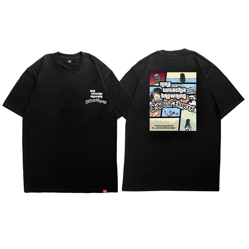 Kaos Nachia Jkt48 Warna Hitam