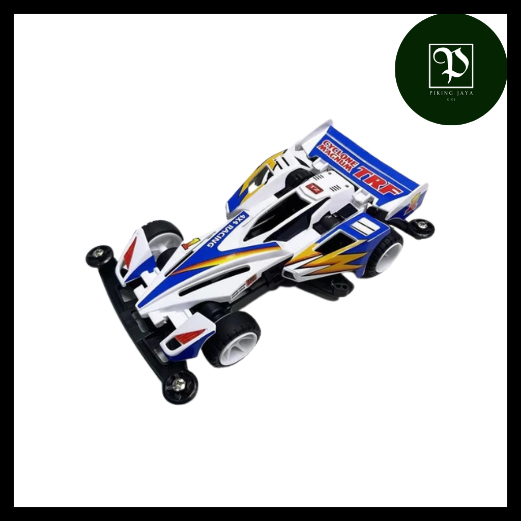 Tamiya Mini 4WD Jiepin Cyclone Magnum TRF Super TZ Chassis - Rep. Tamiya Merk Jiepin