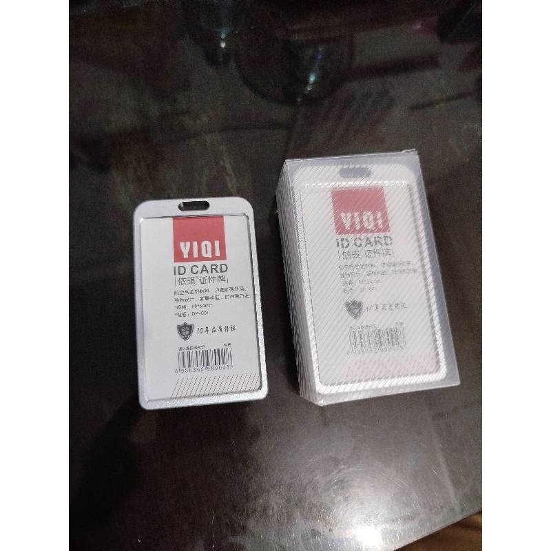 ID CARD FRAME ALUMINIUM UNTUK SATU KARTU