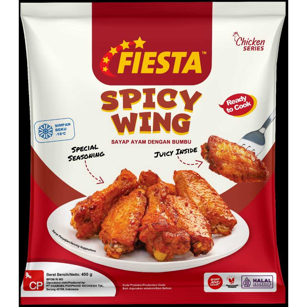 

FIESTA SPICY WING 400GR