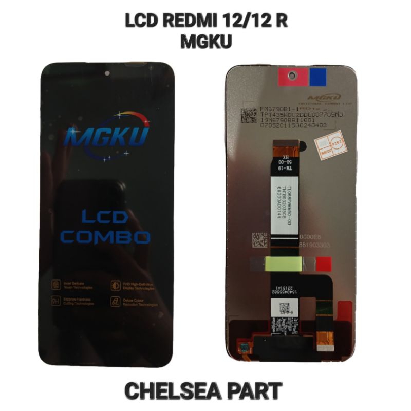 LCD REDMI 12 4G/5G/REDMI 12R/POCO M6 PRO 5G