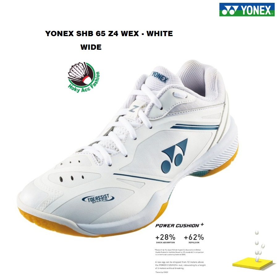 Sepatu Badminton Bulutangkis Power Cushion Yonex SHB 65 Z4 Wex Wide - Gen 4 / SHB65Z4WEX WIDE