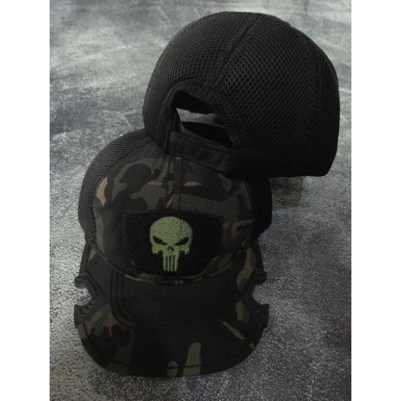 Topi Tactical Punisher Loreng Multicam