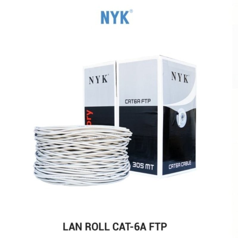 Kabel Lan NYK Cat 6 FTP Roll 305M / Outdoor FTP NYK Cat6 FTP