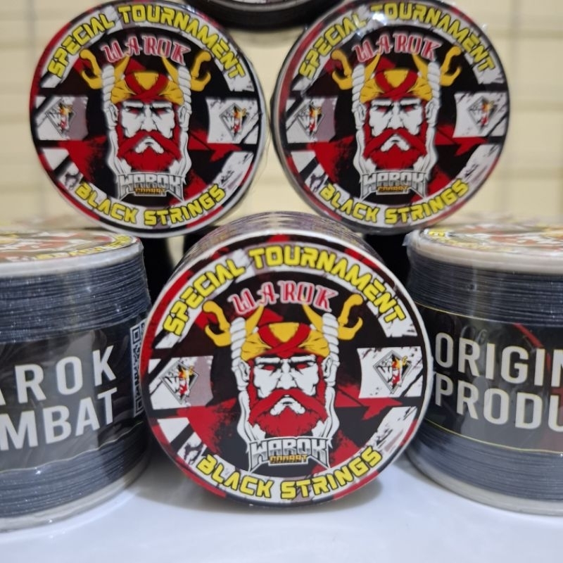 ( 1 Pak ) Gelasan Bogel BLACKSTRING Matot isi 10 biji Original Warok Combat Layangan