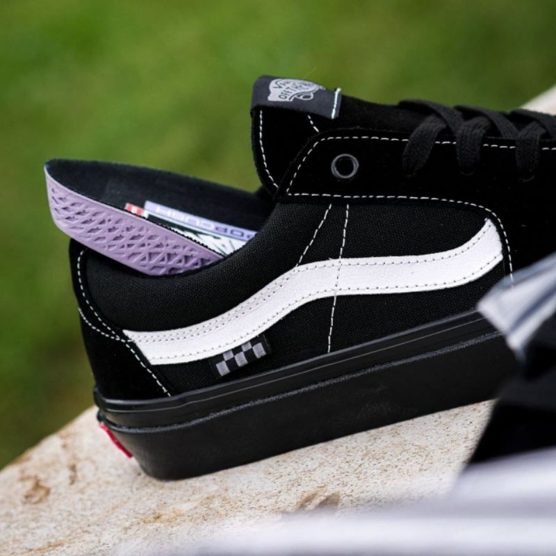 Vans Sk8 Low Skate Pro Black Marshmallow