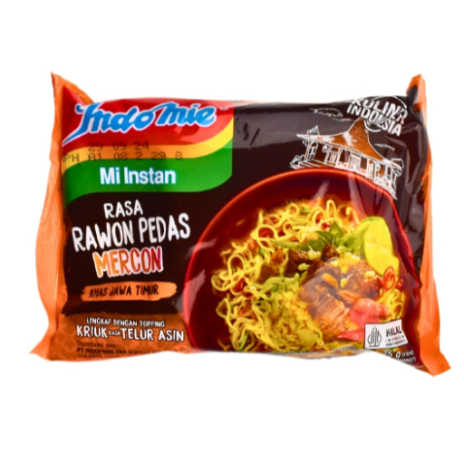 

Indomie Rawon Pedas Mercon 75 gr