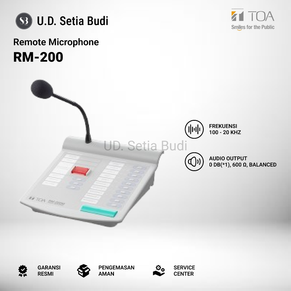 Remote mic TOA RM200M | TOA RM-200M | TOA RM-200 M