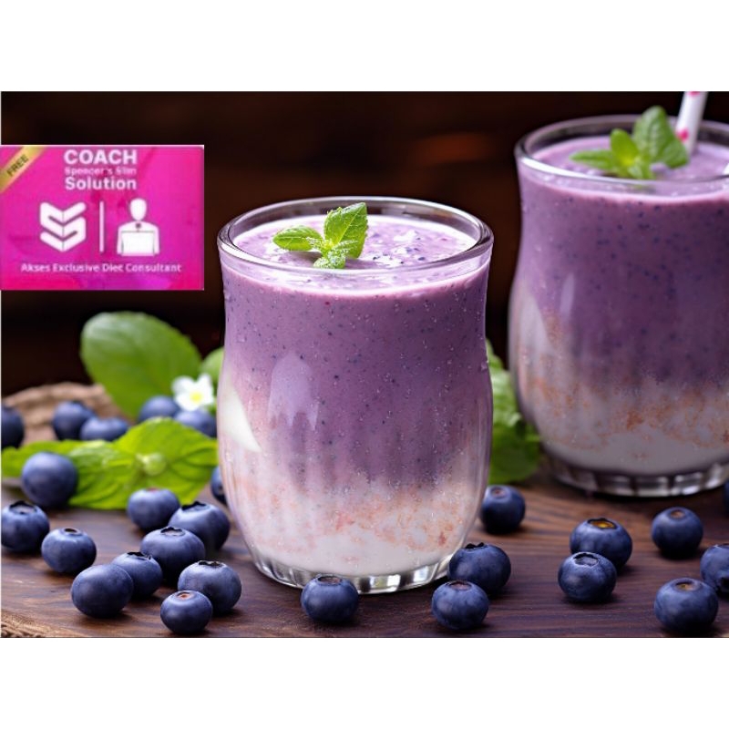 

Spencer's MealBlend Wild Blueberry Splash - Diet Sehat Rendah Kalori Official Store Shop