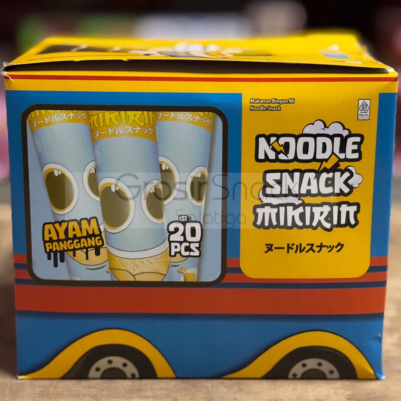 

Mikirin Noodle Snack/Mikirin Kremes Box