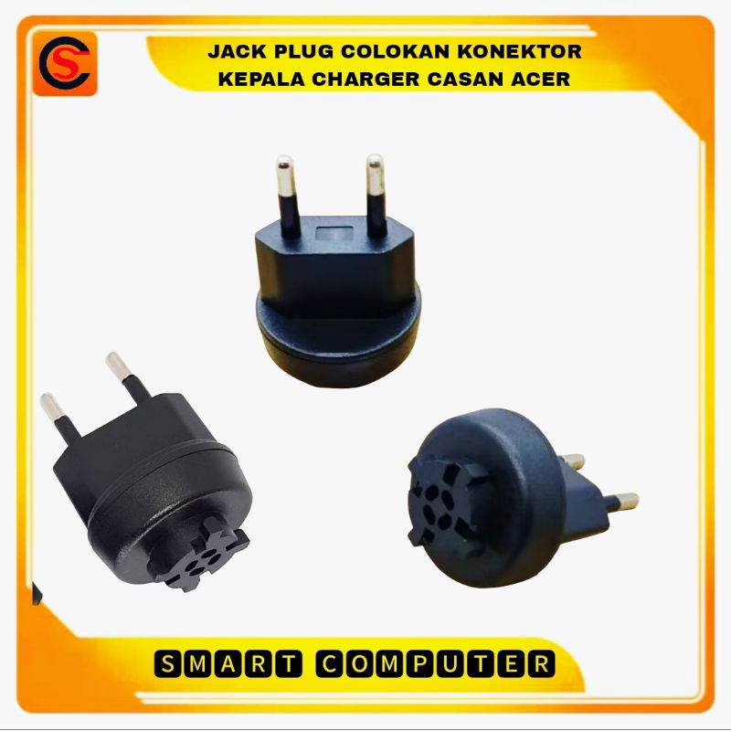 sambungan adaptor charger netbook acer