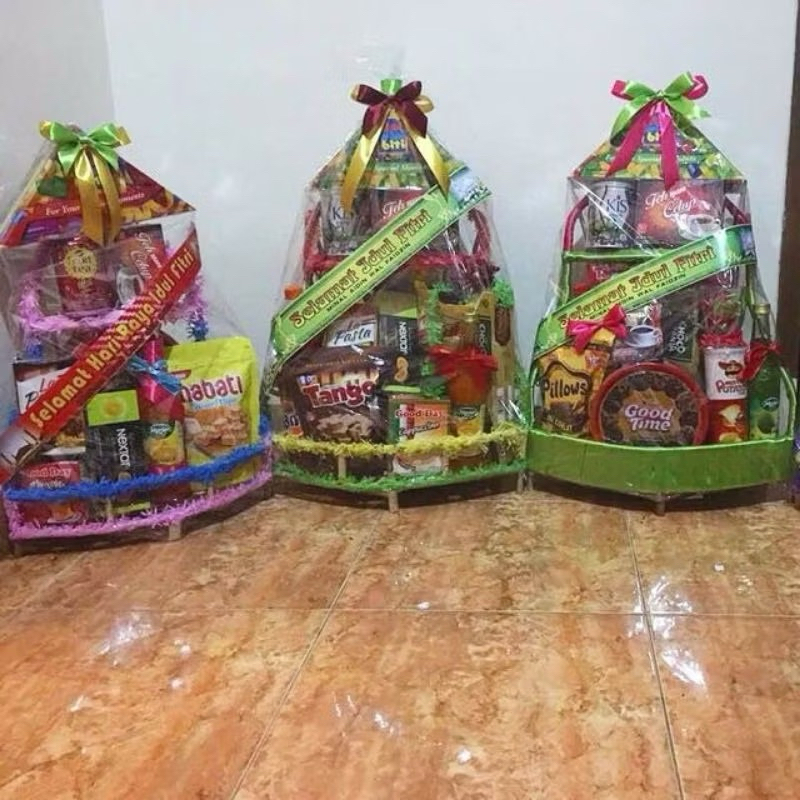 

Plastik parsel Tipis / Plastik parcel corak / plastik mika / hampers lebaran / bungkus kado
