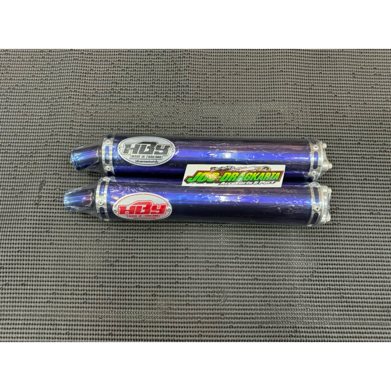 SLINCER SILINCER HBY FULL TITANIUM BLUE ORIGINAL HBY THAILAND CORONG BENGKOK NINJA R SS RR NEW RR OL
