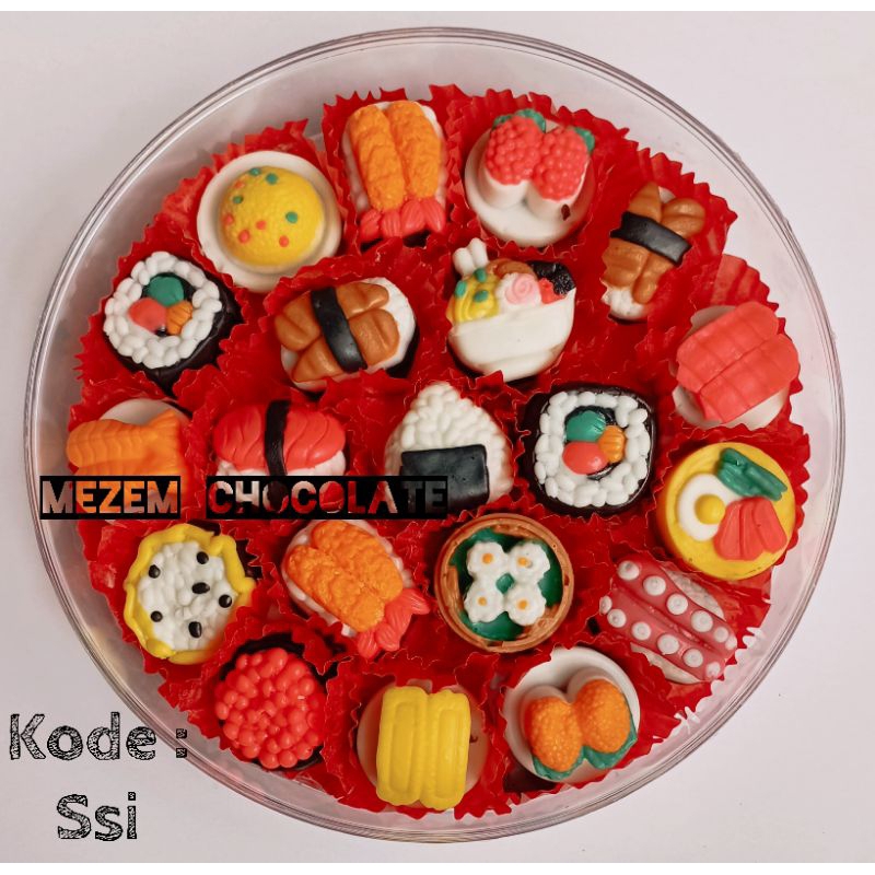 

Coklat Mezem karakter sushi
