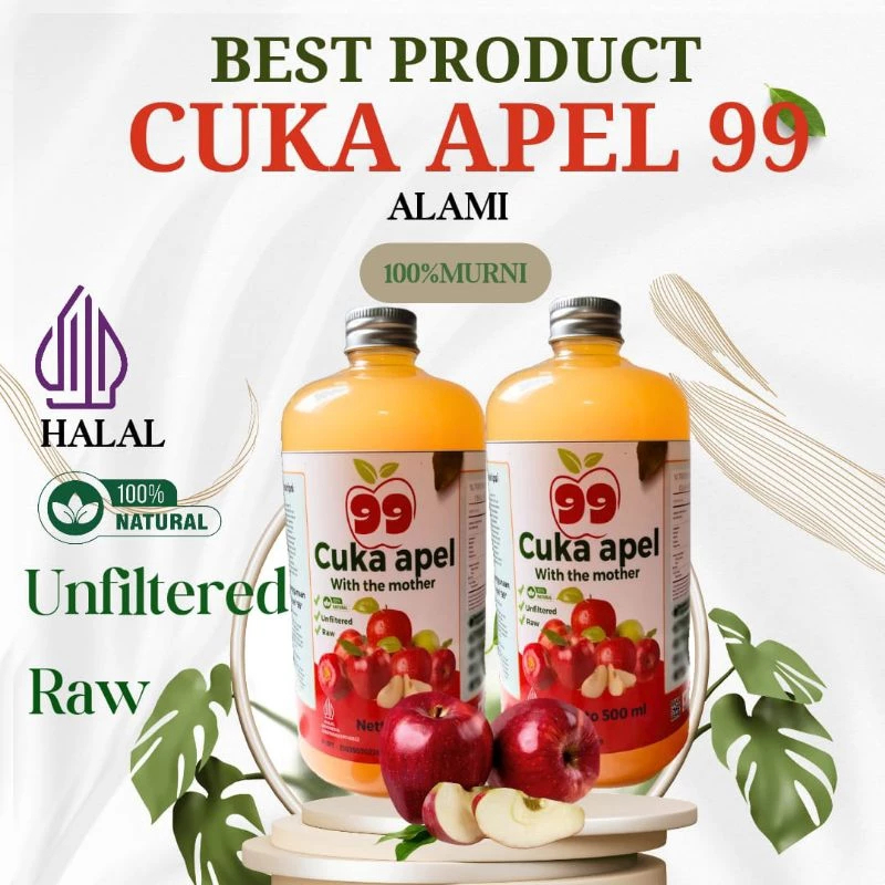 

Cuka Apel Apple Bariklana Original 250 Ml dapat membantu penurunan berat badan