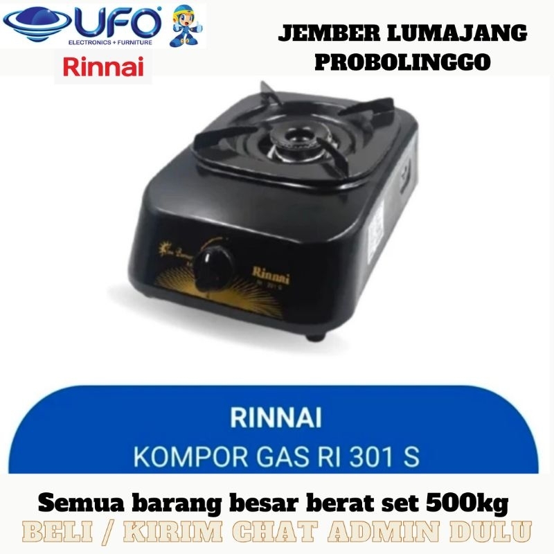 KOMPOR RINNAI 1 TUNGKU RI301S