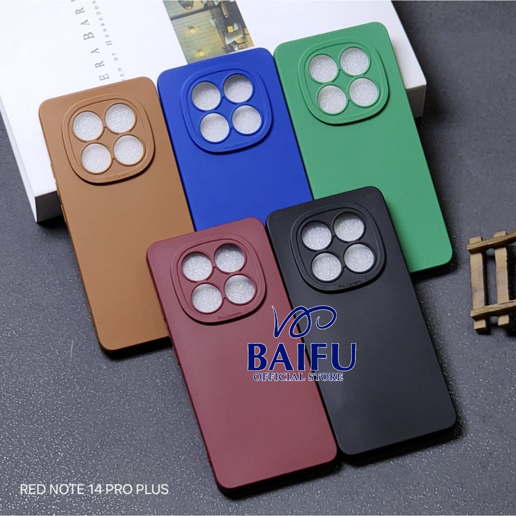 Redmi Note 14 Pro Plus Redmi Note 14 Pro Softcase Pro Camera Candy Case Silikon TPU Redmi Note 14 Pr