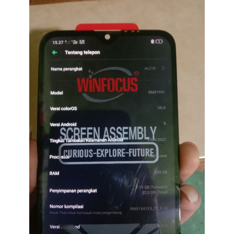 Mesin Realme C2 normal RAM 3