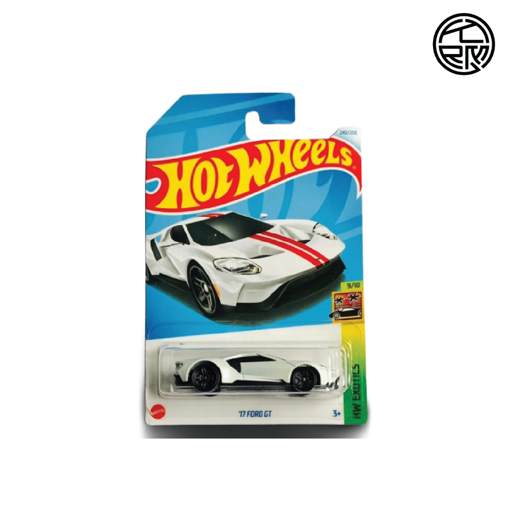 hot wheels 17 ford gt putih