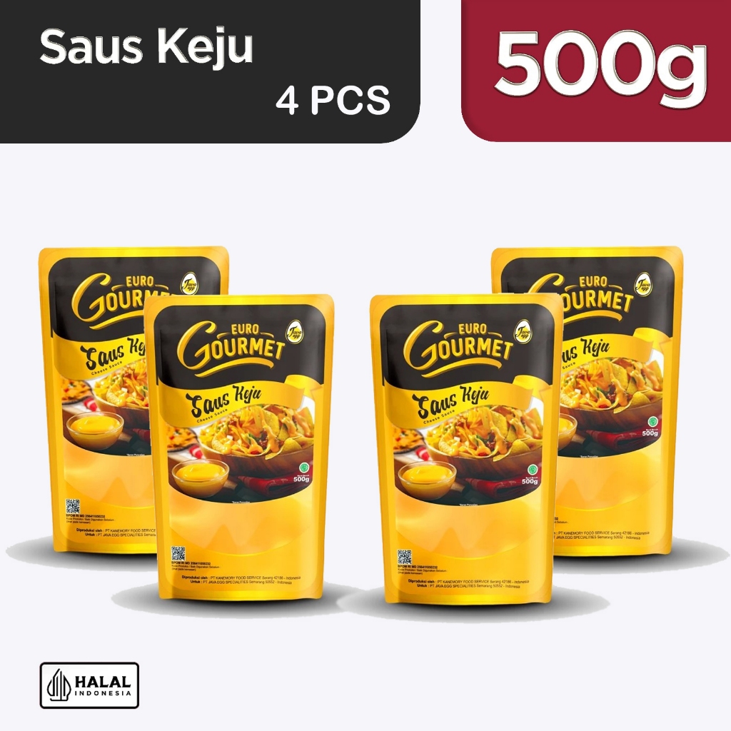 

Mamayo Euro Gourmet Saus Keju 500 Gr x4