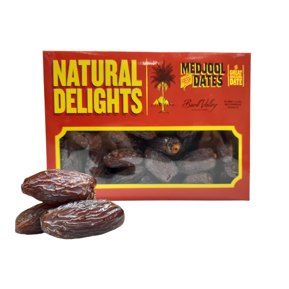 

KURMA MEDJOOL 500 GRAM JUMBO NATURAL DELIGHTS / MEDJOOL PREMIUM / OLEH OLEH HAJI UMROH