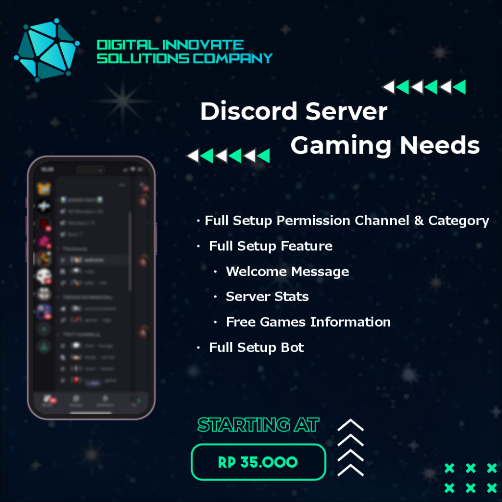 Discord Server for Gaming needs - Standard Gaming Server