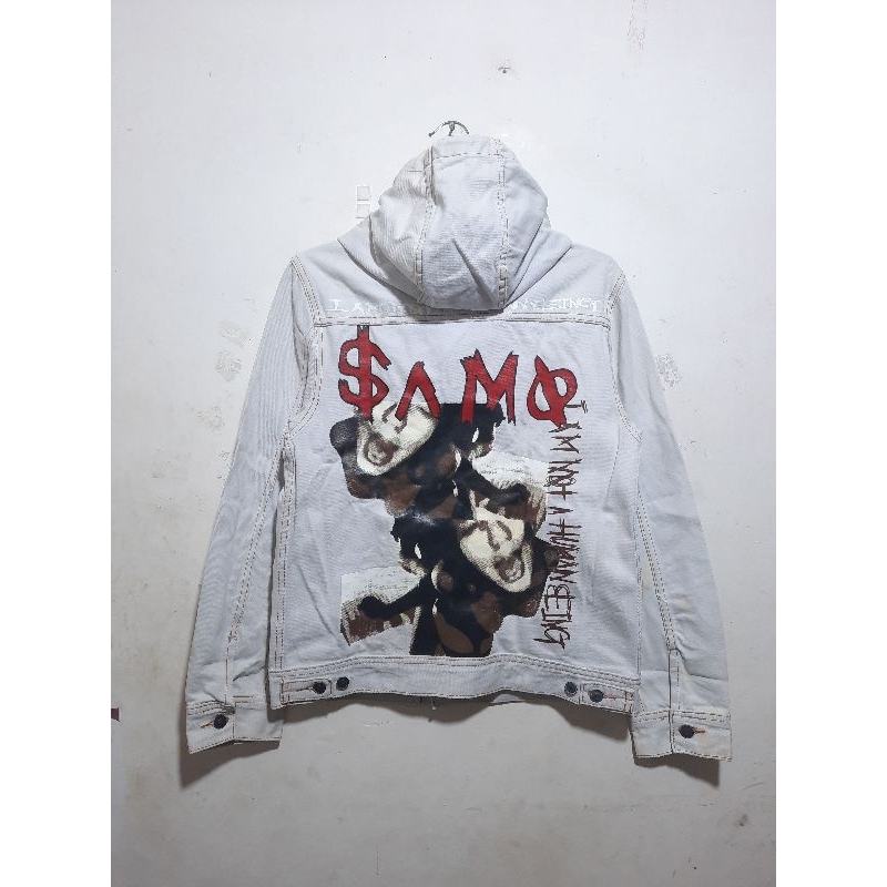 I Am Not A Human Being Samo Denim Jacket