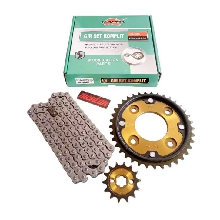 KAPPA GEAR GIR SET PAKET BLADE 110 BLADE 125 REVO FIT REVO FI REVO ABS ABSOLUTE REVO AT