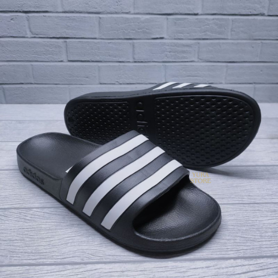 Sandal Adidas Adilette Slide Black 100% Grade Original Made In Vietnam