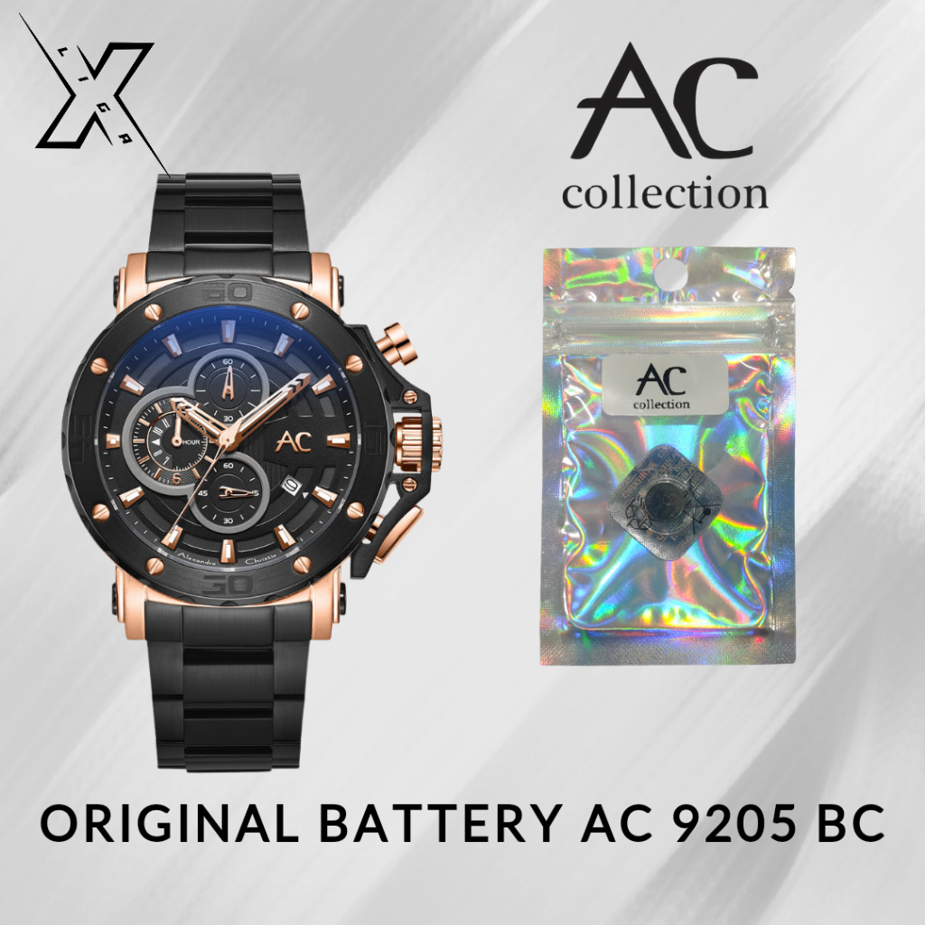 Baterai Original Alexandre Christie Collection 9205 BC